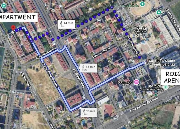 Roig Arena Garden N9 * Валенсия